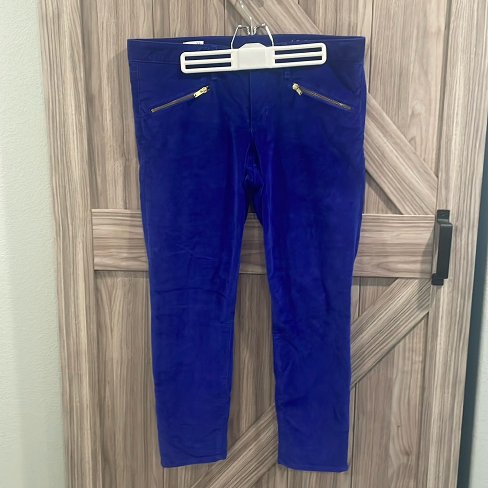GAP 1969 Women’s Velvet Cropped Pants, Size 33R/16, Excellent Condition!